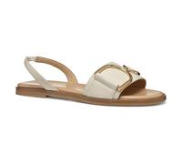 Geox Women's D NAILEEN A Slide Sandal, Papyrus, 6 UK