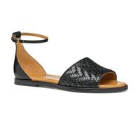 Geox Women's D NAILEEN C Slide Sandal, Black, 7 UK