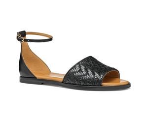 Geox Women's D NAILEEN C Slide Sandal, Black, 7 UK