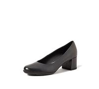 Geox Women's D NEW ANNYA MID A Pums, Black, 5.5 UK