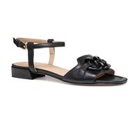 Geox Women's D NEW ERAKLIA 15 D Slide Sandal, Black, 5 UK