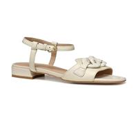 Geox Women's D New ERAKLIA 15 D Slide Sandal, Papyrus, 5 UK
