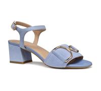 Geox Women's D NEW ERAKLIA 50 B Heeled Sandal, Lt Blue, 7 UK