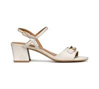 Geox Women's D New Eraklia 50 Heeled Sandal, Lt Sand, 3.5 UK