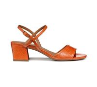 Geox Women's D New Eraklia 50 Heeled Sandal, Orange, 6 UK