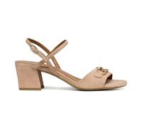 Geox Women's D New Eraklia 50 Heeled Sandal, Nude, 5 UK