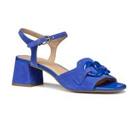 Geox Women's D NEW ERAKLIA 50 T C Heeled Sandal, Blue, 7 UK