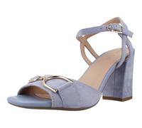 Geox Women's D NEW ERAKLIA 80 A Heeled Sandal, Lt Blue, 7 UK