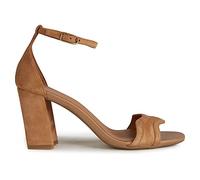 Geox Women's D New Eraklia 80 Sandal, Camel, 5 UK