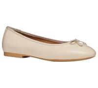 Geox Women's D New Palmaria F Ballet Flat, Papyrus, 36.5 EU