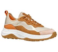 Geox Women's D OLIVIERA + Grip A Sneaker, Lt Taupe/Cognac, 5 UK