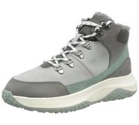 Geox Women's D Oliviera + Grip C Sneaker, Lt Grey Dk Stone, 2 UK