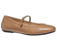 Geox Women's D Palmaria Ballet Flat, Beige, 7 UK