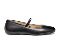 Geox Women's D Palmaria Ballet Flat, Black, 37.5 EU, Black, 4.5 UK
