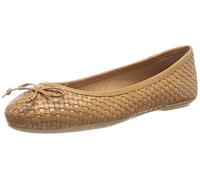 Geox Women's D Palmaria Ballet Flat, Brown, 4 UK