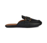 Geox Women's D Palmaria F Loafer, Black, 6 UK