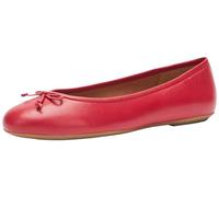 Geox Women's D Palmaria H Ballet Flat, red, 6 UK