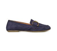 Geox Women's D Palmaria J Loafer Flat, Navy, 4 UK