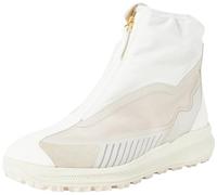 Geox Women's D Pg1x B ABX Ankle Boot, Lt Sand Off White, 8 UK