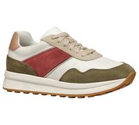 Geox Women's D Runntix A Sneaker, Off White Musk, 4 UK