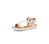 Geox Women's D Sandal Vega A Sport, Lt Gold, 7 UK