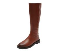 Geox Women's D Serilda A Fashion Boot, Lt Brown, 6.5 UK