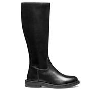 Geox Women's D SerildaKnee High Boot, black, 7 UK