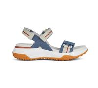 Geox Women's D Sorapis + Grip B Sports Sandal, Avio Off White, 7.5 UK