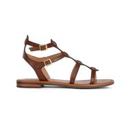 Geox Women's D Sozy S B Flat Sandals, brown, 6 UK