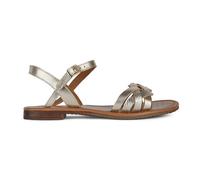 Geox Women's D Sozy S B Flat Sandal, Gold, 6 UK