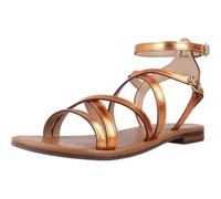 Geox Women's D Sozy S G Flat Sandals, orange, 6 UK