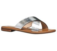 Geox Women's D SOZY S H Slide Sandal, Silver, 5 UK