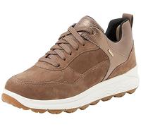 Geox Women's D Spherica 4x4 B ABX Sneaker, Dk Taupe Lead, 5 UK