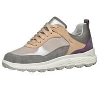 Geox Women's D Spherica 4x4 B ABX Trainers, Dk Grey Dk Purple, 7 UK