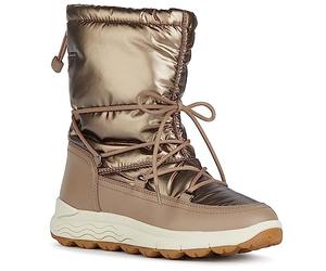 Geox Women's D Spherica 4x4 B AbxAnkle Boot, Dk Taupe, 5 UK