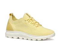 Geox Women's D SPHERICA A Sneaker, Lt Yellow, 4 UK