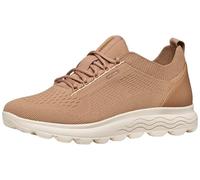 Geox Women's D SPHERICA A Trainers, Beige, 38 EU
