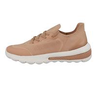 Geox Women's D Spherica Actif Sneaker, Peach, 4 UK