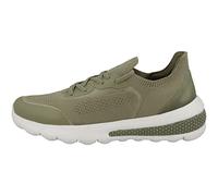 Geox Women's D Spherica Actif Sneaker, Pistachio, 2 UK