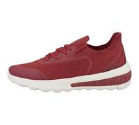 Geox Spherica Actif Trainers Dark Red White Women - 37