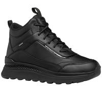 Geox Women's D Spherica Actif X2 Sneaker, Black, 4 UK