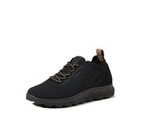 Geox Women's D Spherica ASneaker, Black, 8 UK