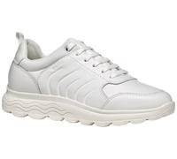 Geox Women's D Spherica B Sneaker, White, 5 UK