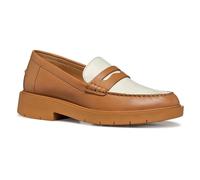 Geox Women's D SPHERICA EC1 A Loafer, Camel/Lt Sand, 4 UK