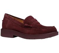 Geox Women's D Spherica Ec1 A Moccasin, Wine Red, 5 UK