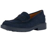 Geox Womens D Spherica Ec1 B Moccasin, Navy, 7.5 UK