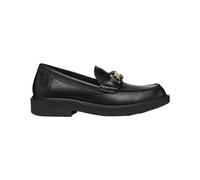 Geox Women's D Spherica Ec1 C Moccasin, Black, 7 UK