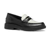 Geox Womens D Spherica Ec1 Loafer, Black Lt Sand, 2.5 UK