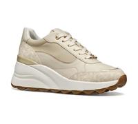 Geox Women's D SPHERICA EC13 A Sneaker, Papyrus, 3 UK