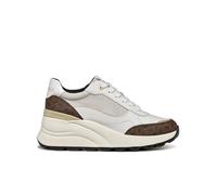 Geox Women's D Spherica Ec13 A Sneaker, White Off White, 5 UK
